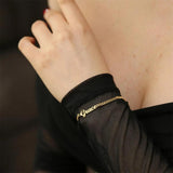 Personalized Cuban Link Couple Name Bracelet Stainless Steel Women Jewelry