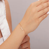 Name Bracelet Personalized Couple Stainless Steel Girl Jewelry