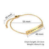 Custom Stainless Name Bracelet