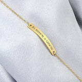 Custom Stainless Name Bracelet