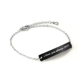 Custom Stainless Name Bracelet