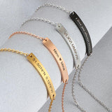 Custom Stainless Name Bracelet