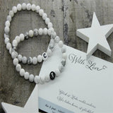 Natural Stone Yoga Beaded Bracelet Couples Men Women Gift Charm Jewelry