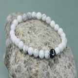 Natural Stone Yoga Beaded Bracelet Couples Men Women Gift Charm Jewelry