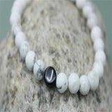 Natural Stone Yoga Beaded Bracelet Couples Men Women Gift Charm Jewelry