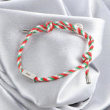 2pcs Personalized Heart Magnetic Couple Bracelets for Christmas