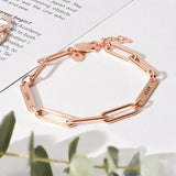Customized Stainless Steel Name Bracelet for Her