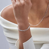Customized Stainless Steel Name Bracelet for Her