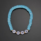 Colorful Letter Clay Bracelet DIY Charm Bangle Jewelry