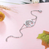 Tree of Life Name Bracelet Stainless Steel Classic Style Gift