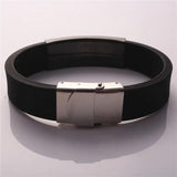 Men's Customizable Medical Alert Bracelet - 5 Line Stainless Steel ID