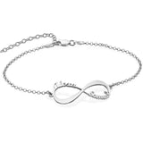 Personalized Name Infinity Bracelet Stainless Steel