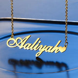 Personalized Name Bracelet Solid Stainless Steel Silver Women