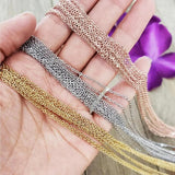 304L Stainless Steel Chains for Women Girl Gift 10pcs/lot