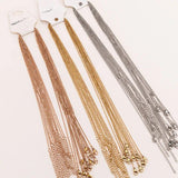 304L Stainless Steel Chains for Women Girl Gift 10pcs/lot