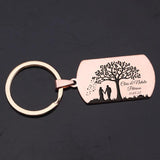 Anniversary Keychain Personalized Surprise Wedding Gift