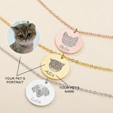 Pet Portrait Name Bracelet for Women