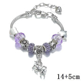 PB3 Stone Beads Strand Bracelets, Women Girls Jewelry