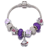 PB3 Stone Beads Strand Bracelets, Women Girls Jewelry