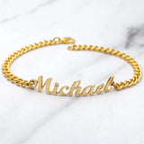 Name Bracelet Women Personalized Initials Wedding Jewelry Gift