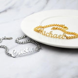 Name Bracelet Women Personalized Initials Wedding Jewelry Gift