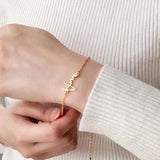 Name Bracelet Personalized Handwritten Signature Pendant Stainless Steel Jewelry