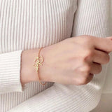Name Bracelet Personalized Handwritten Signature Pendant Stainless Steel Jewelry