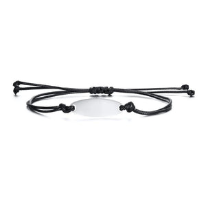 Waterproof Cord String Bracelet for Women, Adjustable Minimalist Jewelry