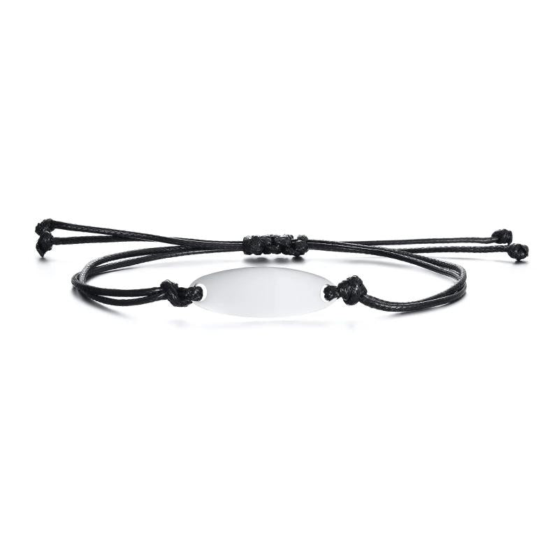 Waterproof Cord String Bracelet for Women, Adjustable Minimalist Jewelry