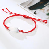 Waterproof Cord String Bracelet for Women, Adjustable Minimalist Jewelry