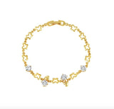 TB4 Stainless Steel Butterfly Charm Bracelet