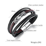 Stainless Steel Magnetic Bracelet for Men