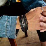 Stainless Steel Magnetic Bracelet for Men