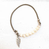 Dongmu Bohemian Beaded Bracelet with Tassel