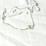 Clover Name Bracelet Personalized Nameplate Pendant Stainless Steel