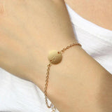 Initial Bracelet Stainless Steel Engraving Bridesmaid Gift