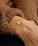 Initial Bracelet Stainless Steel Engraving Bridesmaid Gift