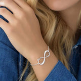 Personalized Name Infinite Bracelet for Women Stainless Steel Jewelry