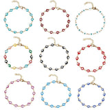 TB7 Evil Eye Pendant Bracelet Bead Charms DIY Jewelry Gift