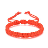 Mom's A-Z Charm Bracelet Braided Rope Personalized Adjustable Gift Letter Beads