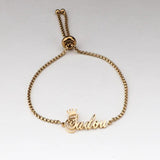Customizable Stainless Steel Name Bracelet