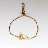 Customizable Stainless Steel Name Bracelet