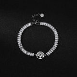 Tree Of Life Double Layer Stainless Steel Bracelet
