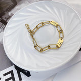 Personalized Stainless Steel Nameplate Bracelet