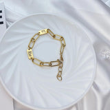 Personalized Stainless Steel Nameplate Bracelet