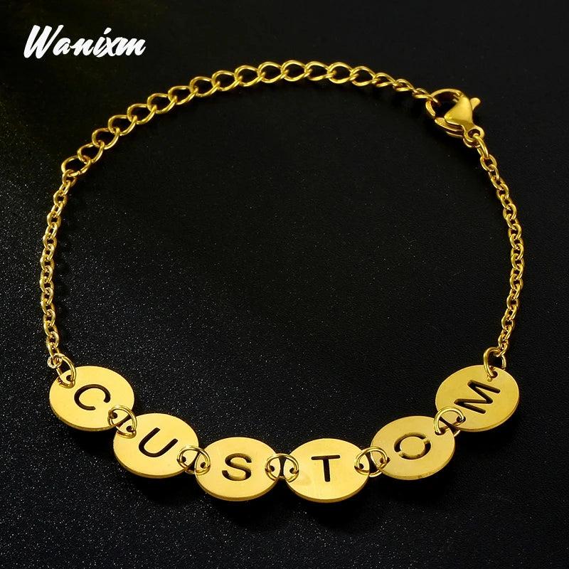 Personalized Women's Name Bracelet