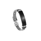 Personalized Stainless Steel Name Bracelet for Men