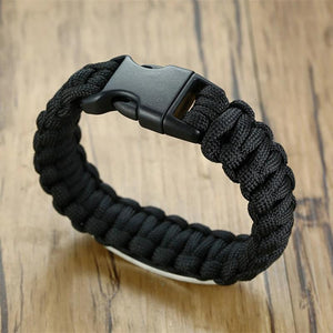 BONISKISS Men's Stainless Steel Engrave Cuff Bracelet