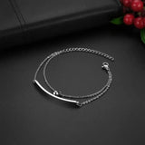 BONISKISS Women's Engraved Charm Bijoux Bangle & Bracelet