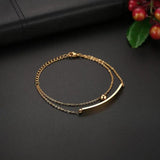BONISKISS Women's Engraved Charm Bijoux Bangle & Bracelet
